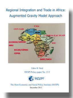 Regional Integration and Trade in Africa: Augmented Gravity Model Approach