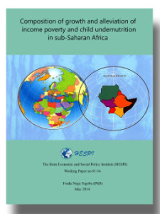 Composition of growth and alleviation of income poverty and child undernutrition in Sub-Saharan Africa