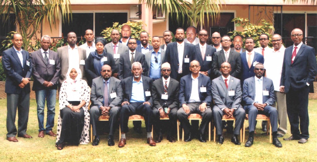 The First Consultative Meeting of the Somalia Federalism Network (SFN) at Entebbe, Uganda on 9-11 of July, 2016