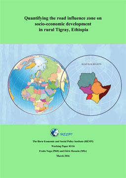 Quantifying the road influence zone on socio- economic development in rural Tigray, Ethiopia