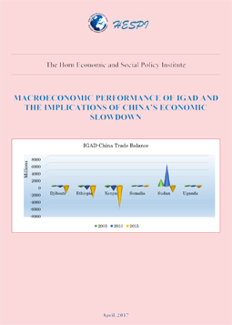 Macroeconomic Performance of IGAD and the Implications of China’s Economic Slowdown