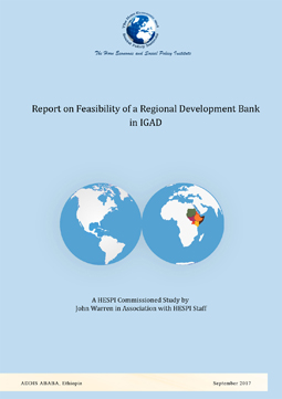 Report on Feasibility of a Regional Development Bank in IGAD