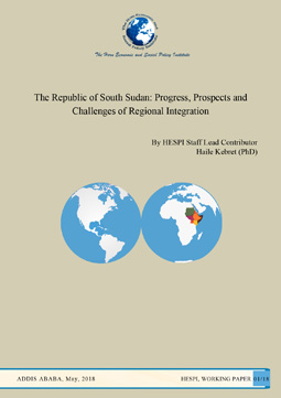 The Republic of South Sudan: Progress, Prospects and Challenges of Regional Integration in South Sudan
