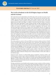 The Covid-19 Pandemic in the IGAD Region: Impact on Health and the Economy