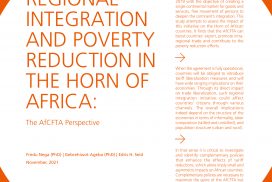 REGIONAL INTEGRATION AND POVERTY REDUCTION IN THE HORN OF AFRICA: The AfCFTA Perspective
