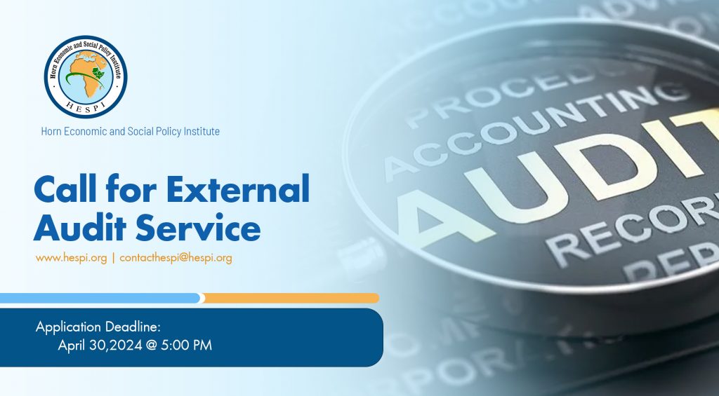 Call for External Audit Service